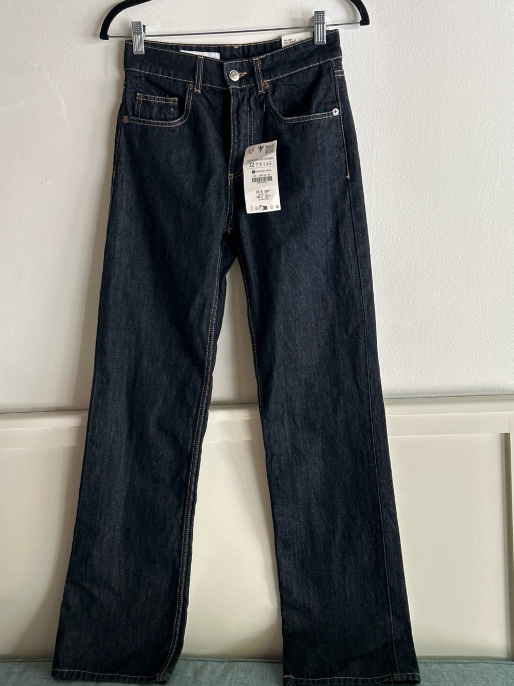 Zara Dark Blue Jeans